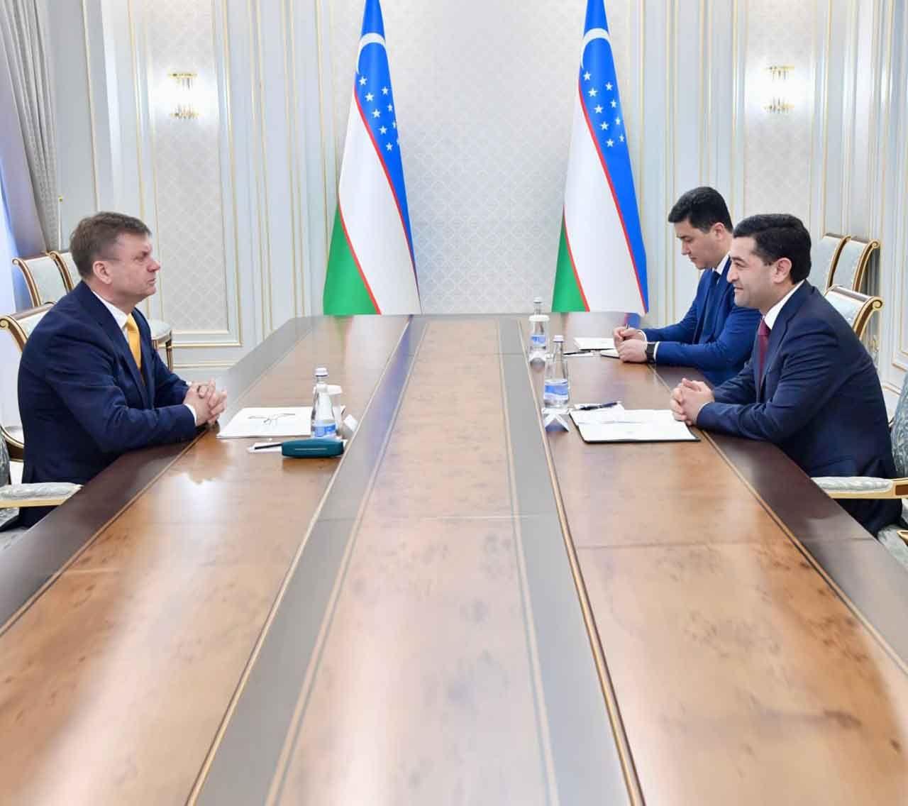 Бахтиёр Саидов встретился с новым Послом Молдовы в Узбекистане