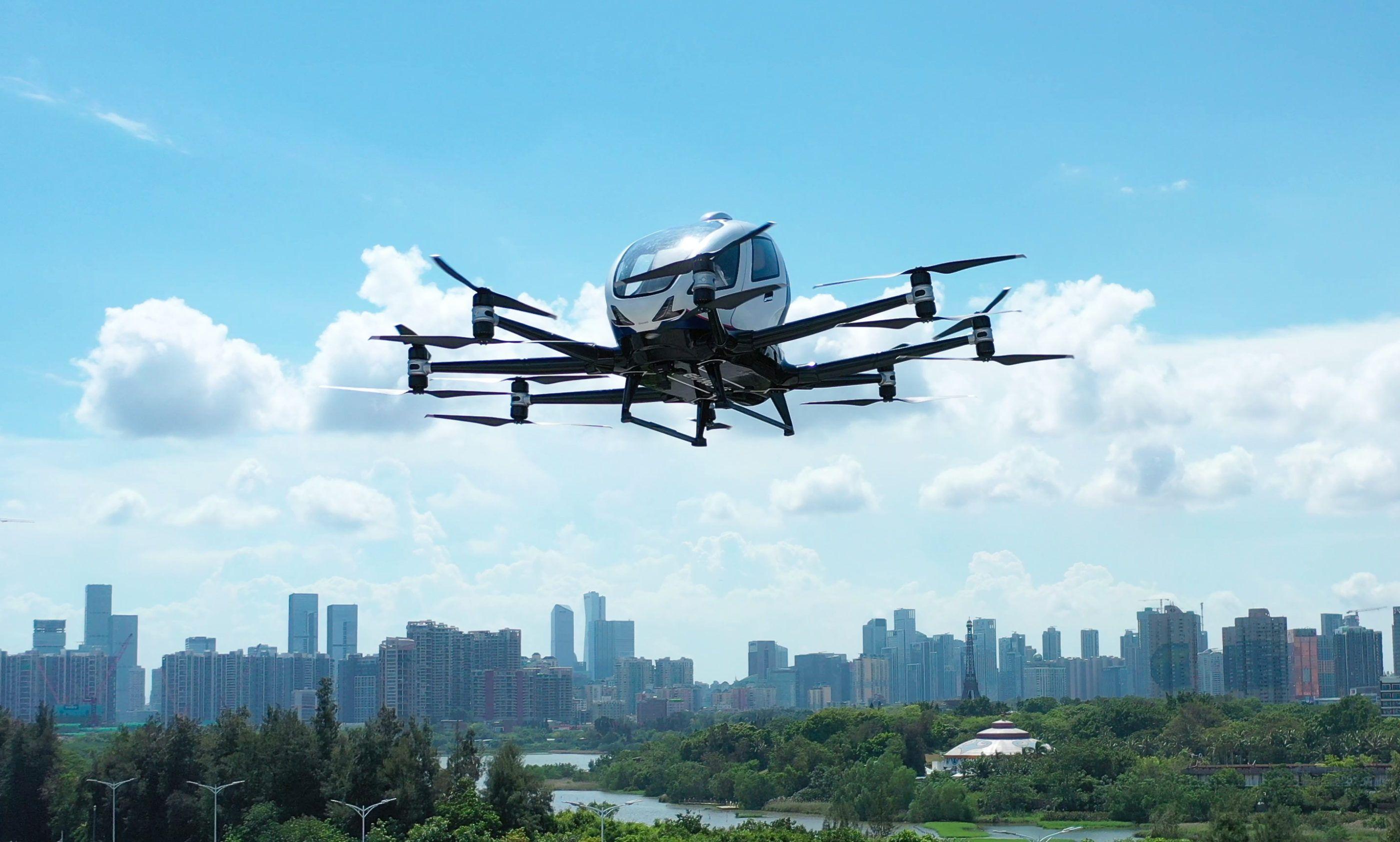 World's first unmanned flying taxi certified
