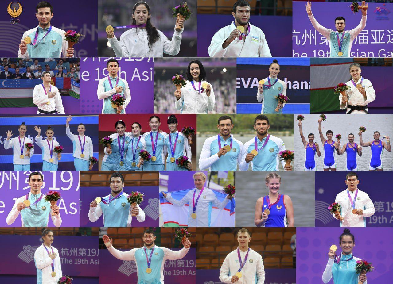 Uzbekistan completed its participation in the Asian Games and entered the top 5