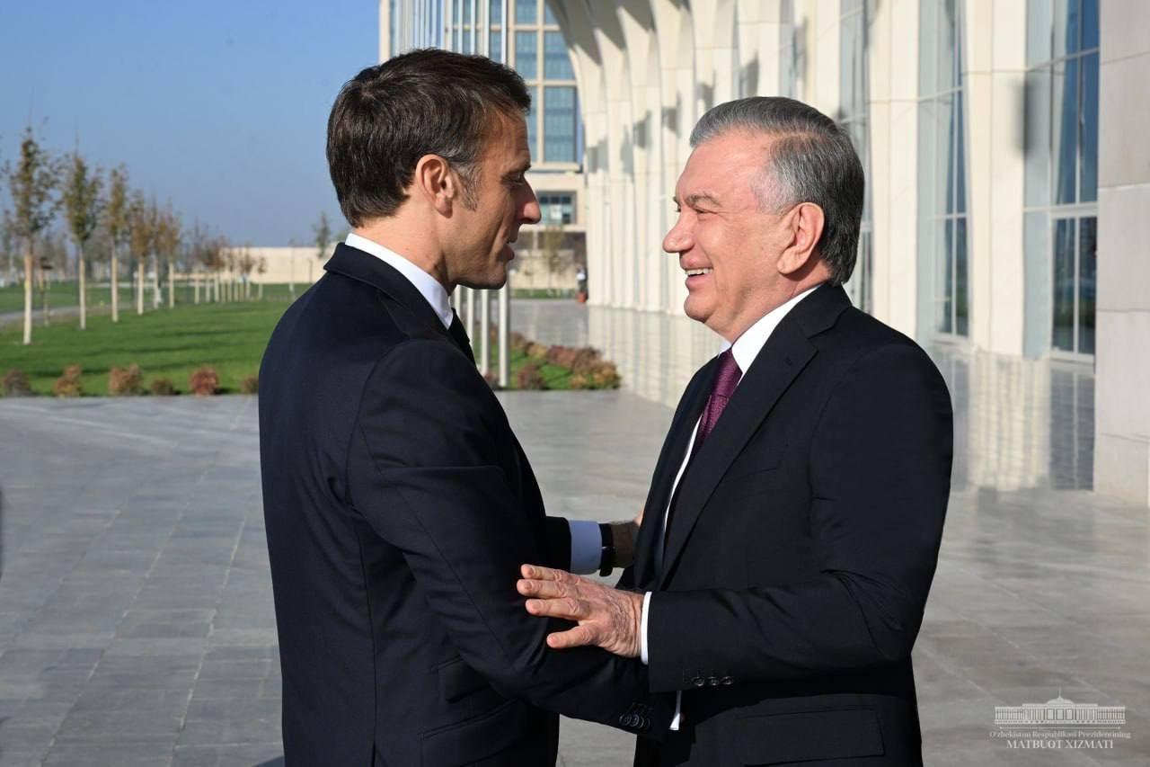 Эмманюэль Макрон в Узбекистане: новые горизонты партнерства