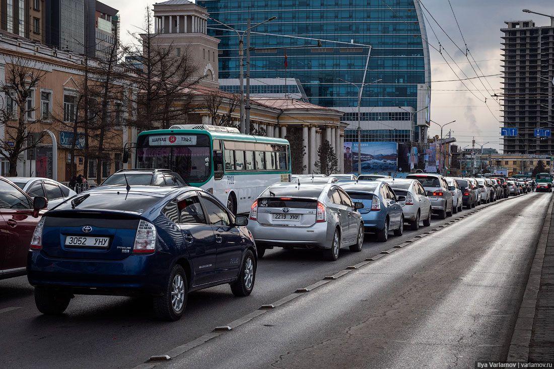 Ulaanbaatar has a new way to do traffic jam relief