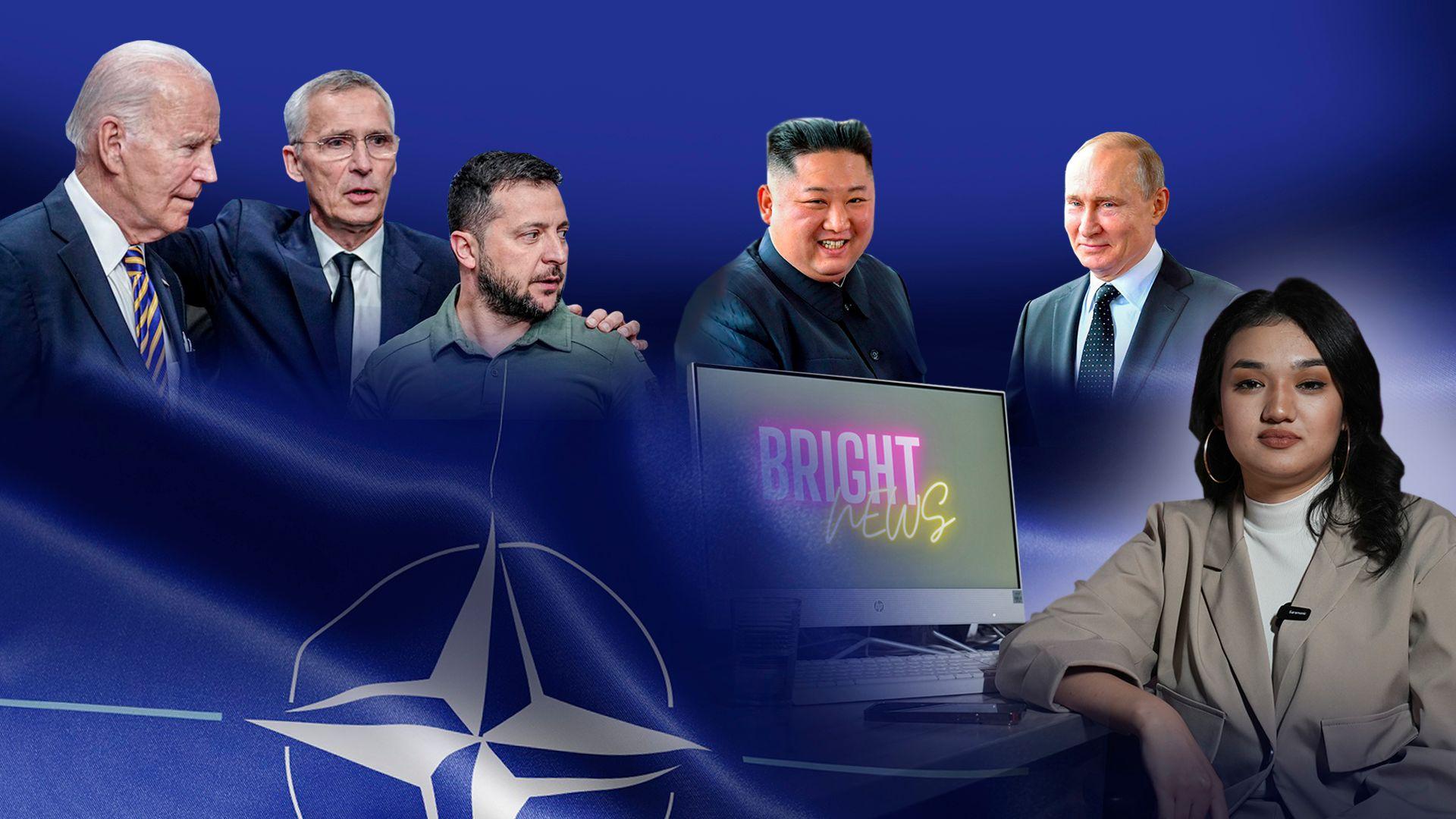 What signal is NATO giving to Russia and why is Kim Jong-un meeting with Putin?