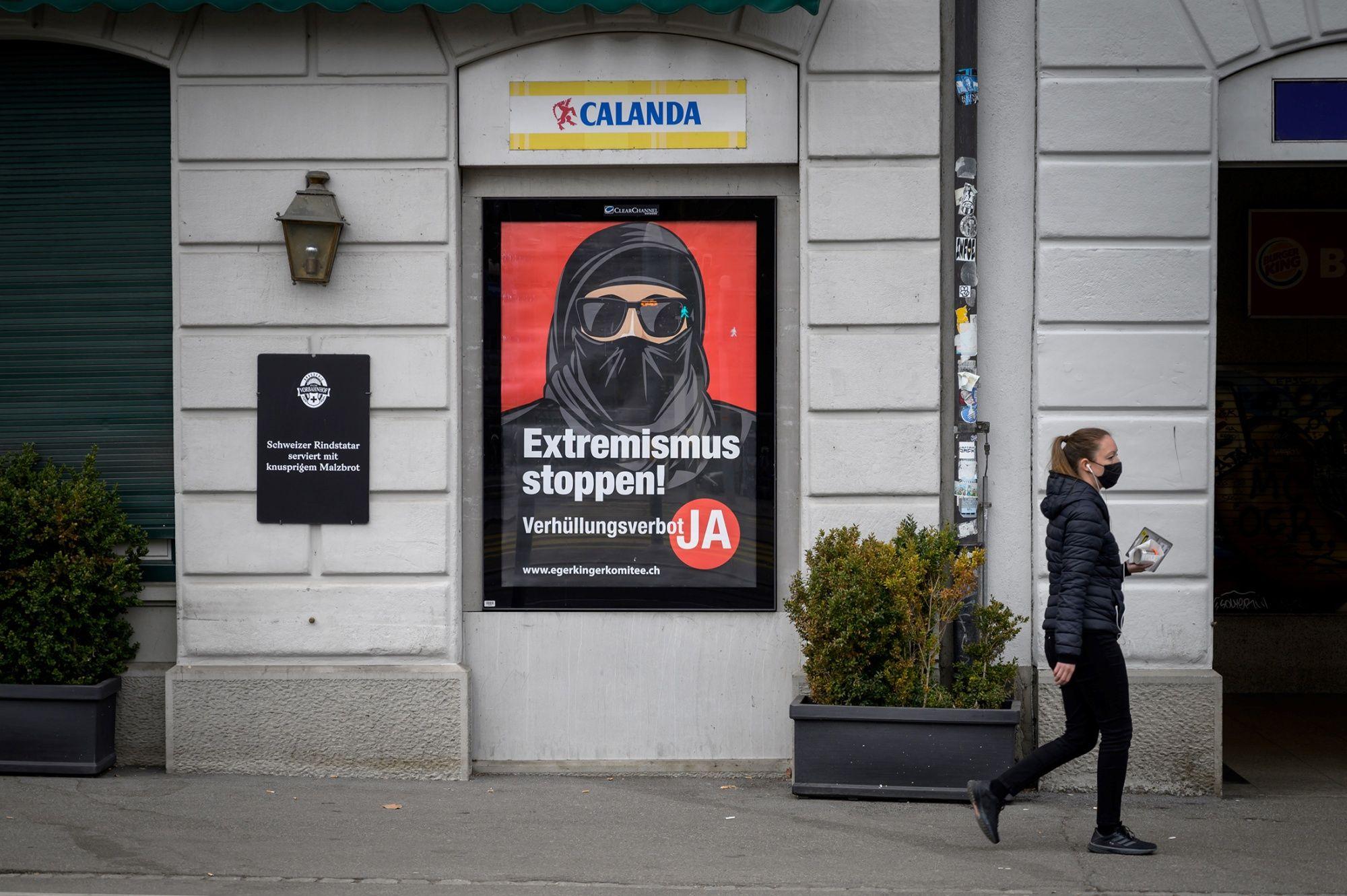Switzerland bans wearing clothing that covers the face