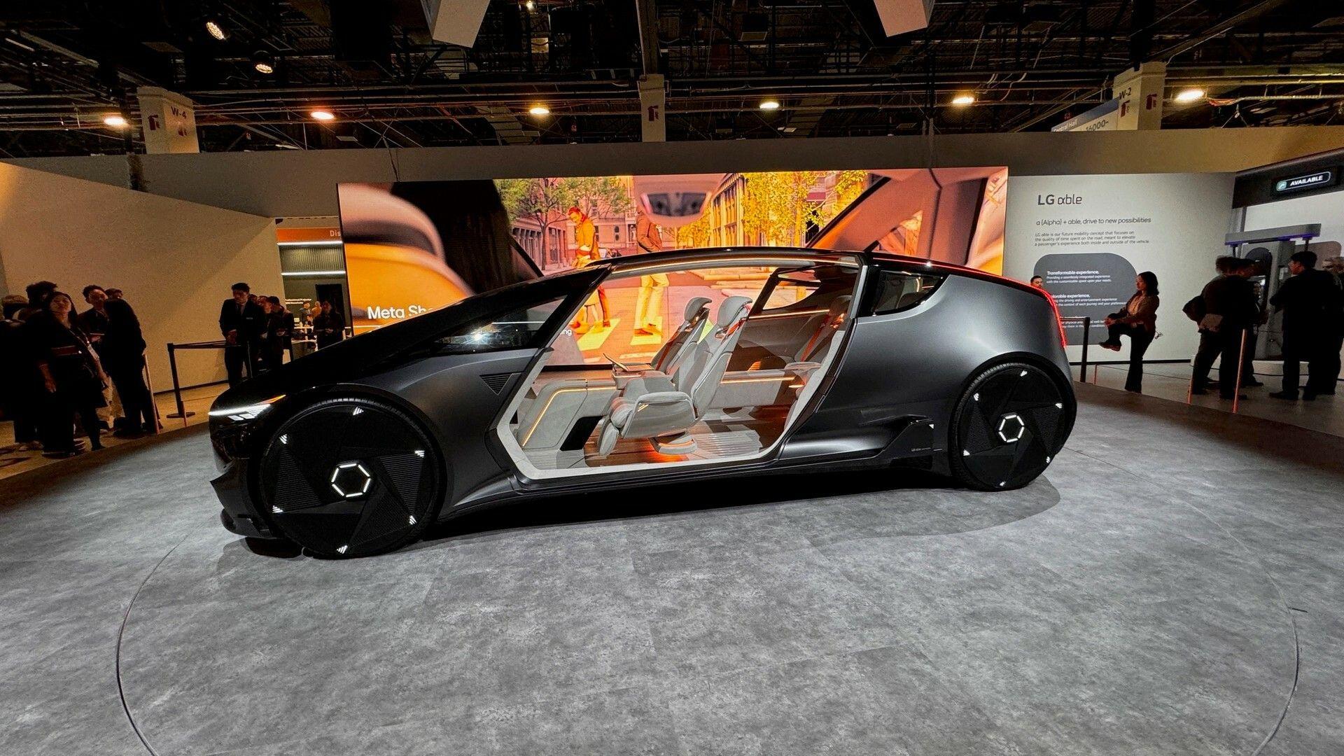 “LG” kompaniyasi “Alpha-able Future Mobility” elektromobili konsepsiyasini taqdim etdi