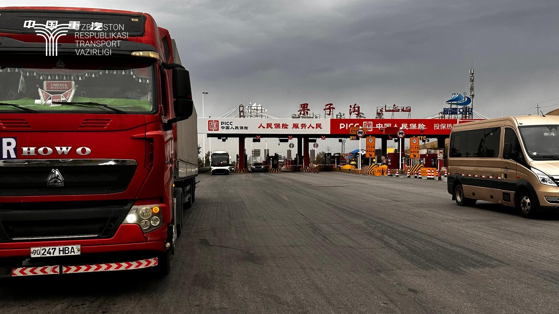 A new trade route between Uzbekistan and China opened