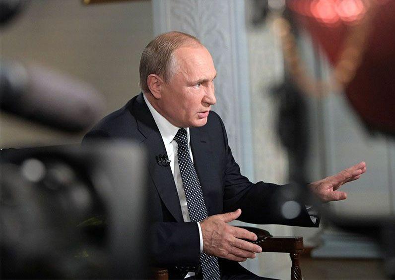 Putin gave an interview to an American journalist