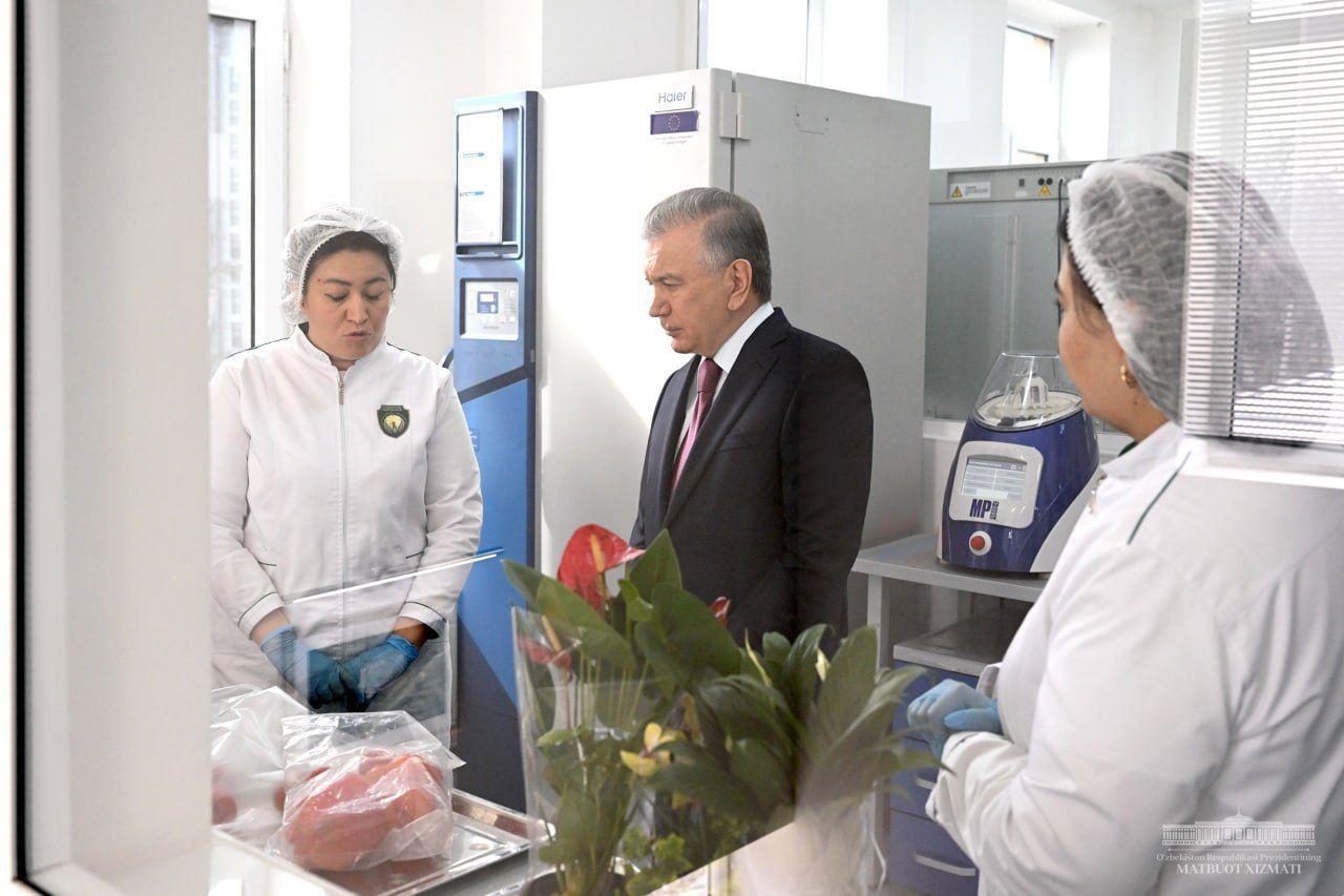 Shavkat Mirziyoyev visits Plant Protection Agency