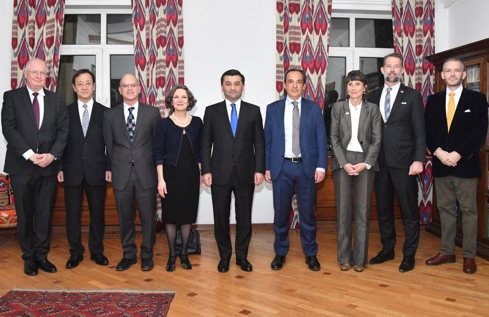 Uzbek Foreign Minister meets with ambassadors of G7 countries