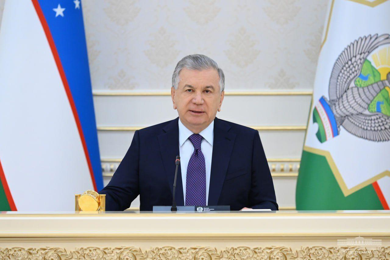 Shavkat Mirziyoyev is holding a meeting on spring planting and waste management