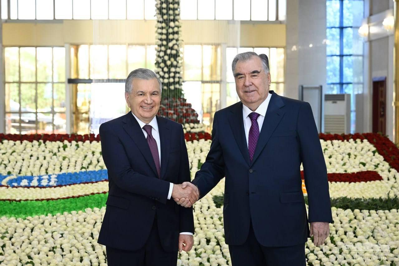 President Shavkat Mirziyoyev arrived in Tajikistan
