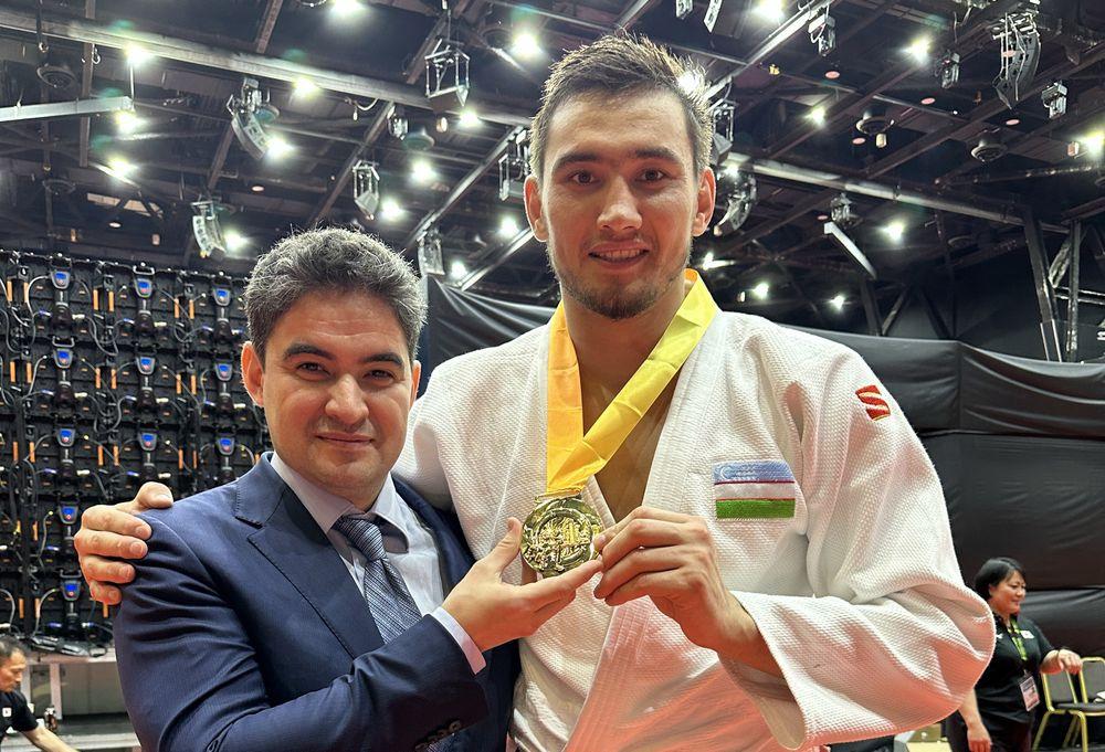 Uzbekistan secures medals at the continental judo championship in Hong Kong