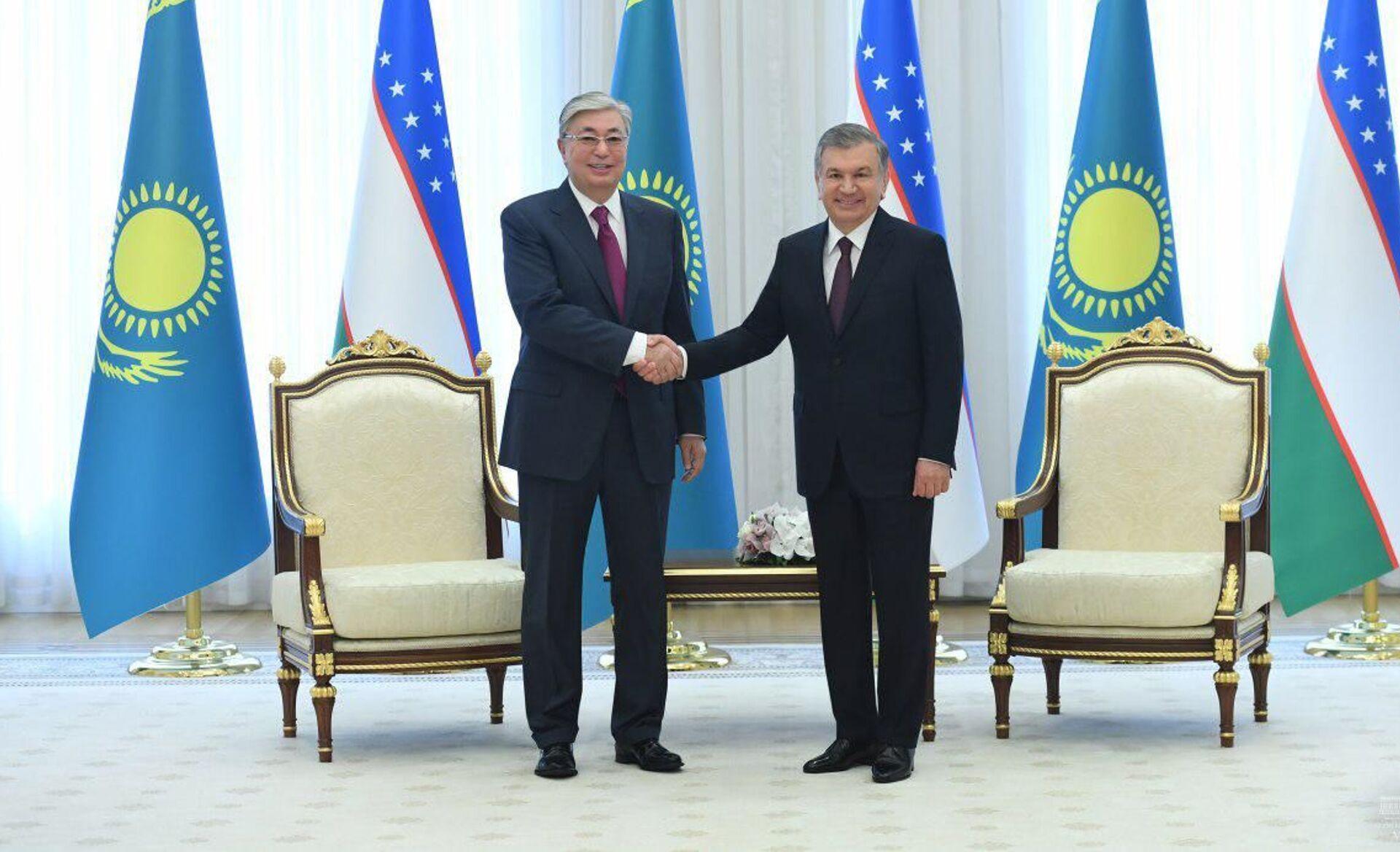 The Presidents of Uzbekistan and Kazakhstan discussed current issues of practical cooperation