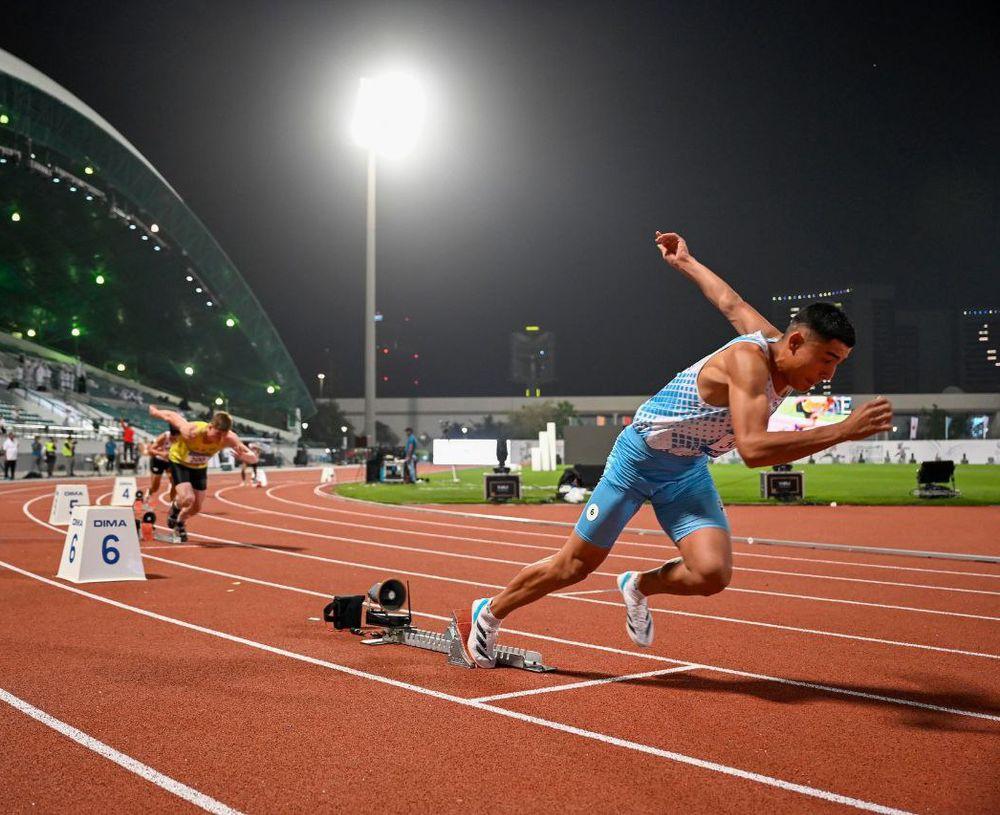 Uzbekistan won 4 gold medals at the Asian Youth Athletics Championships