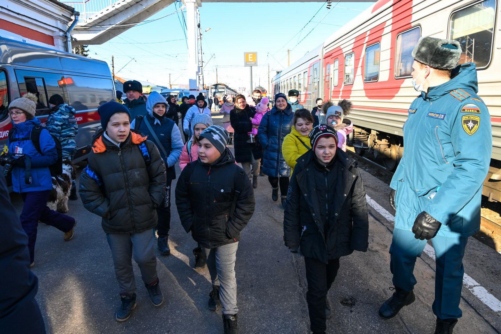 9,000 children evacuated from Belgorod region, Russia