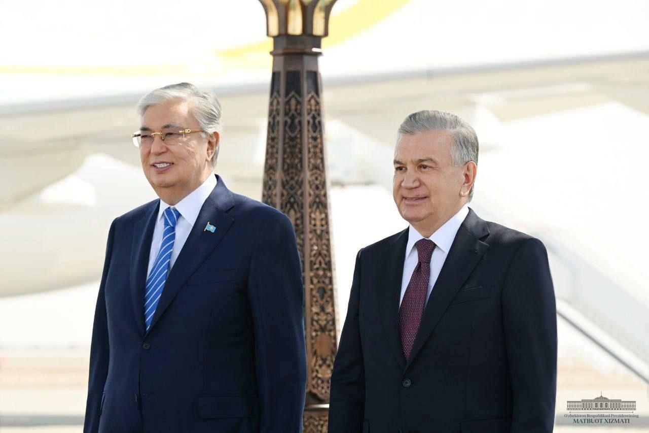 The Presidents of Uzbekistan and Kazakhstan arrived in Khorezm