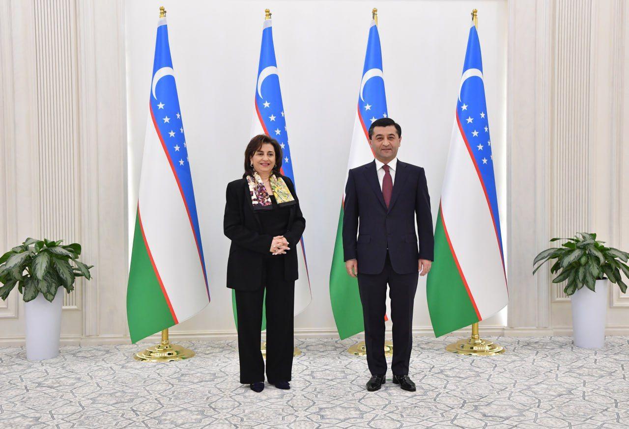The Uzbek Foreign Minister met with the Under-Secretary-General for UN Women