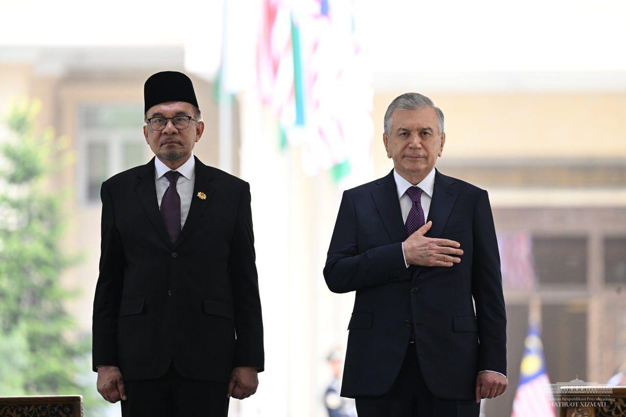 The official meeting ceremony of the Prime Minister of Malaysia took place