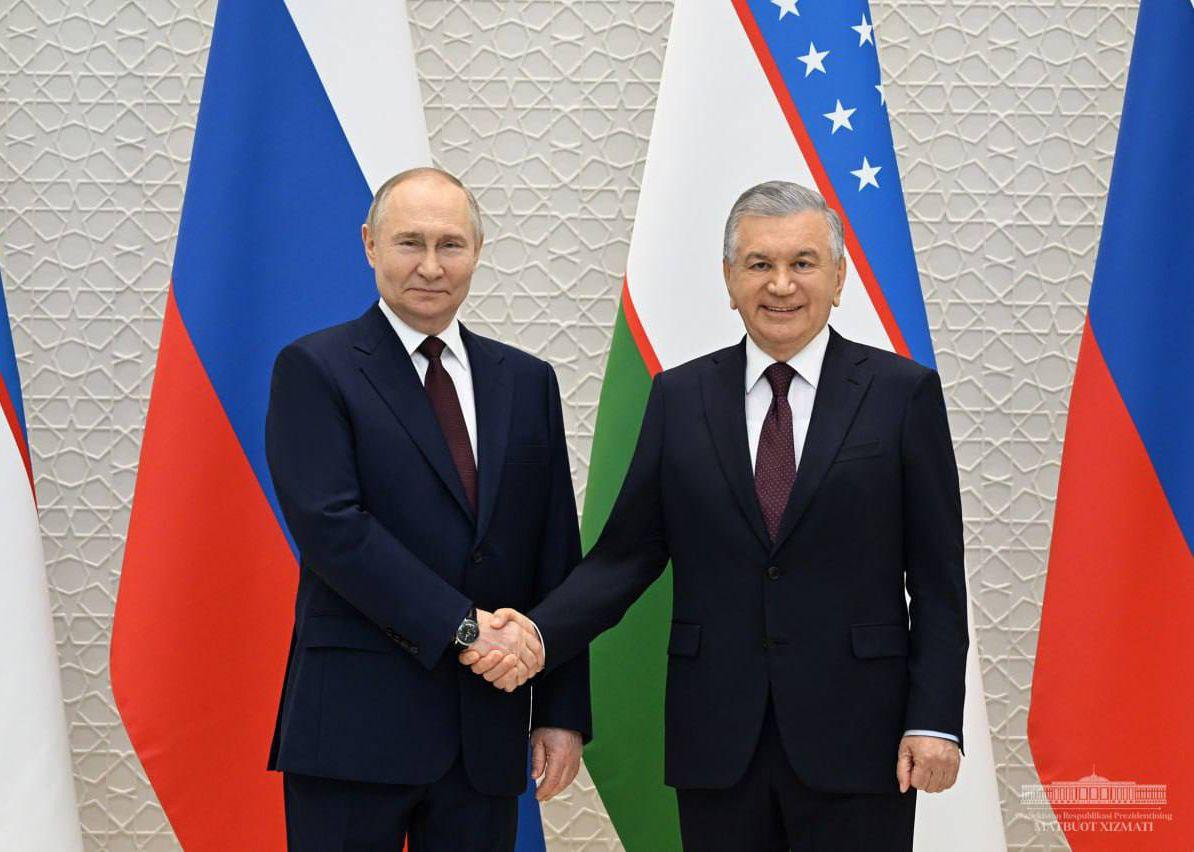 The Presidents of Uzbekistan and Russia held a meeting in a narrow format