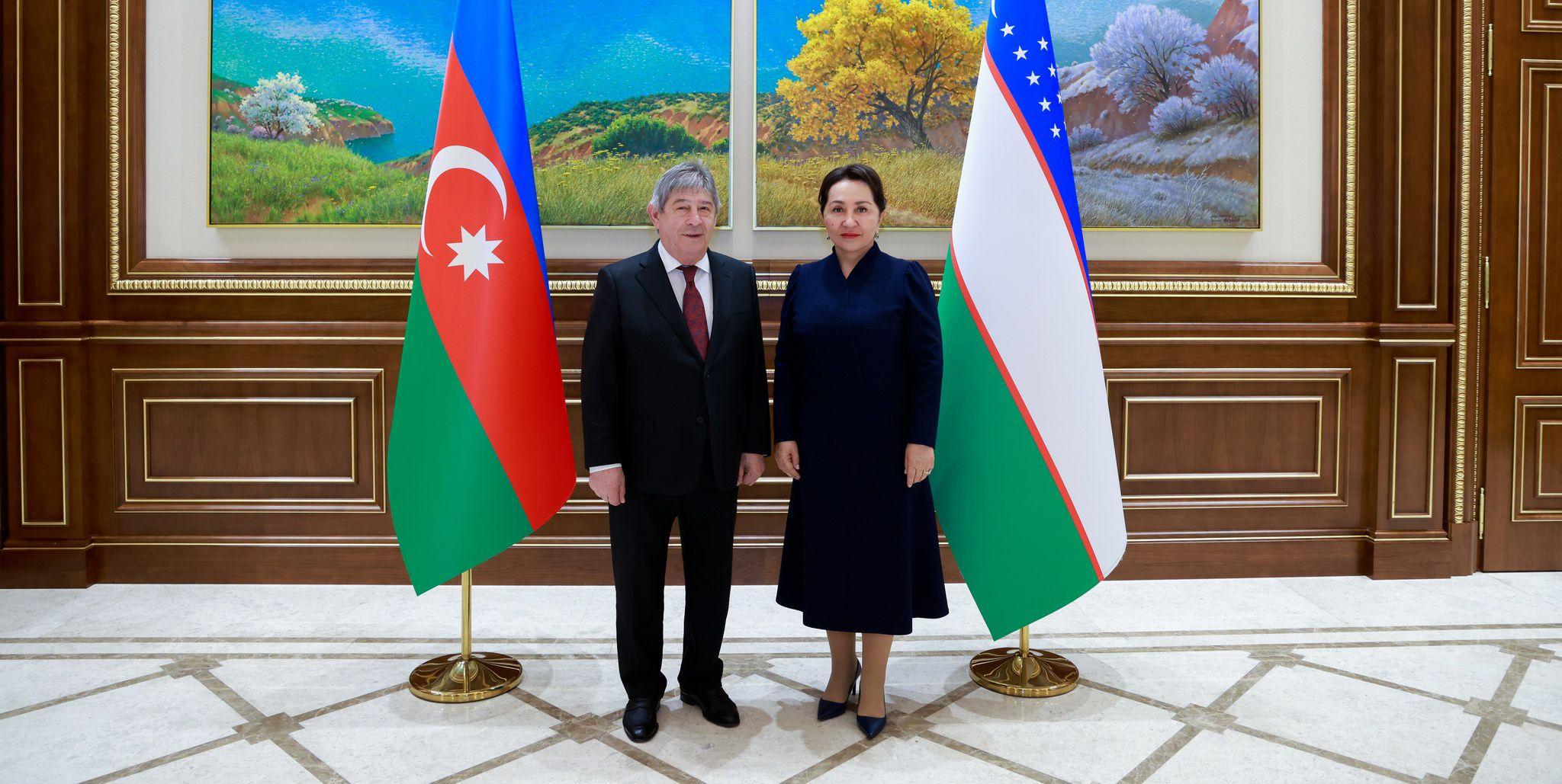 The Chairperson of the Senate of Uzbekistan held a meeting with the Ambassador of Azerbaijan