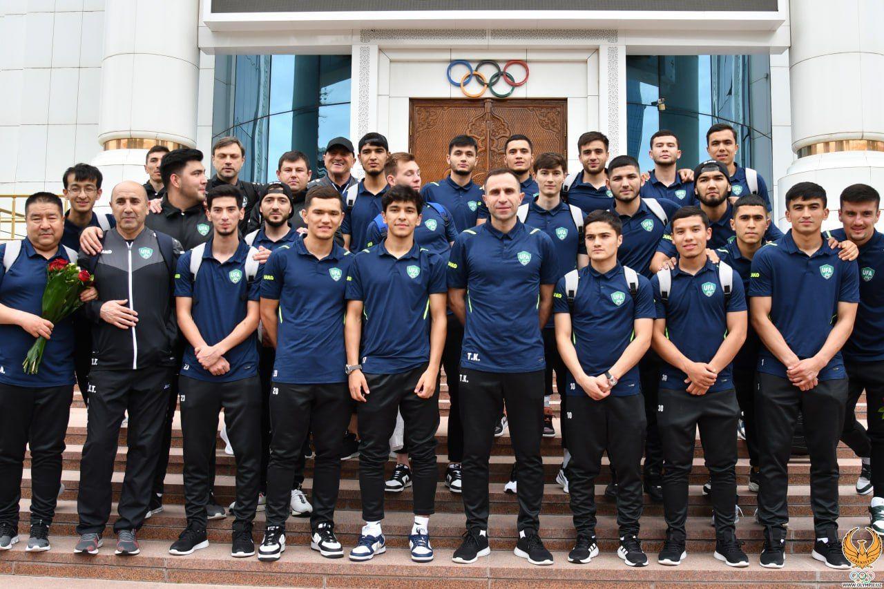 Стало известно, с кем сыграют футболисты сборной Узбекистана на Олимпиаде в Париже