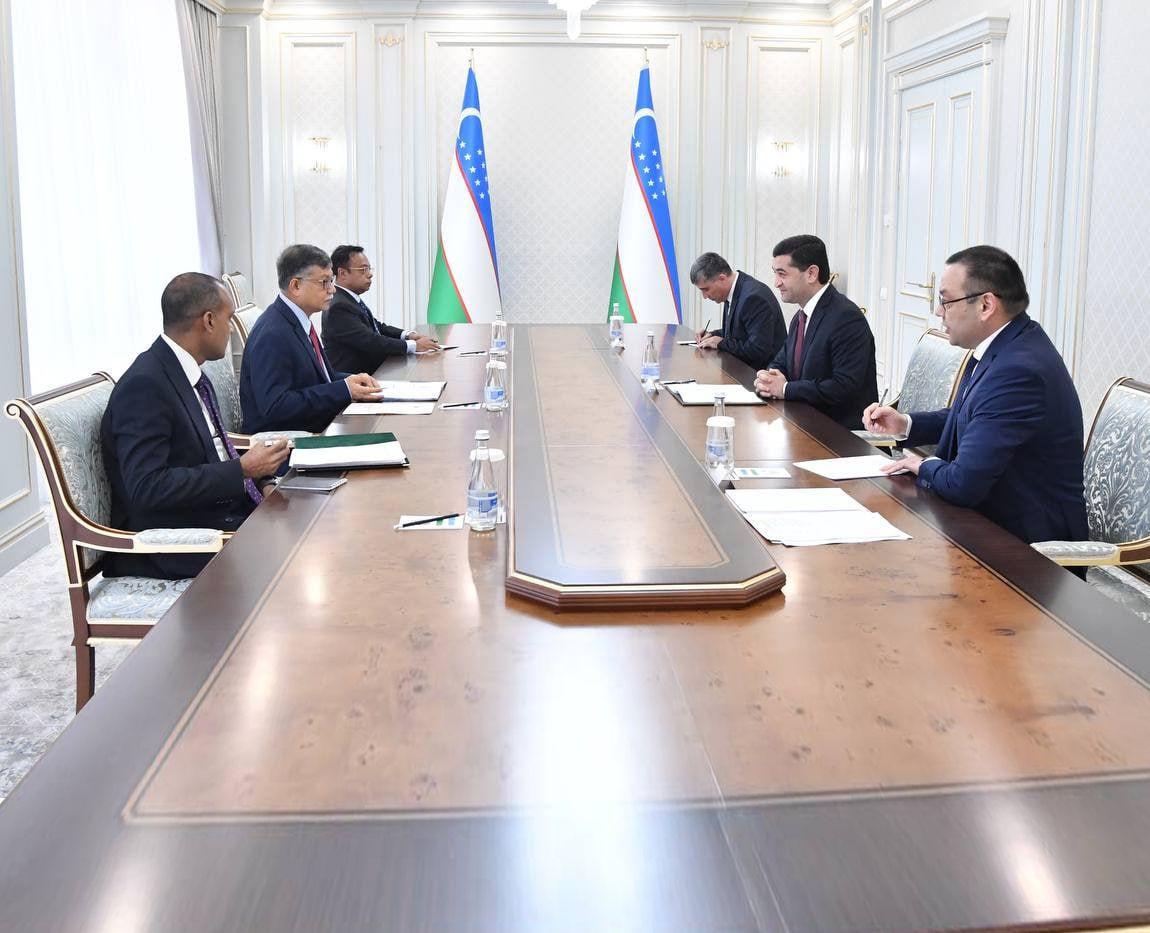 FM of Uzbekistan met with the Foreign Secretary of his counterpart from Bangladesh