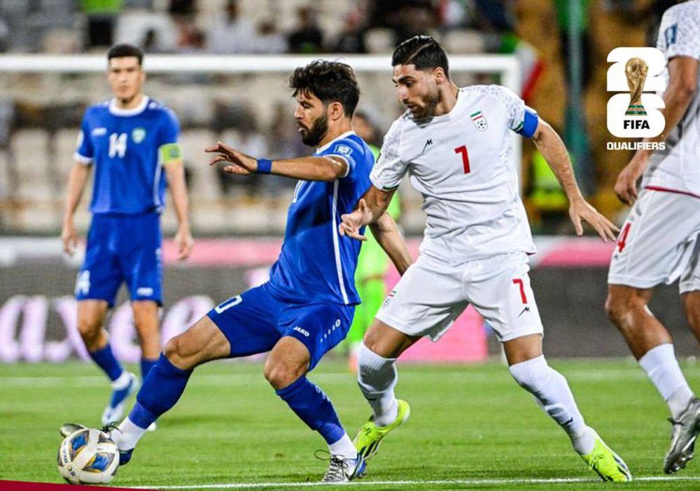 The match between the national teams of Iran and Uzbekistan ended with a draw result