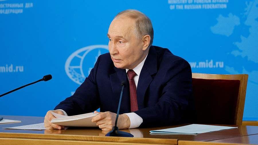 Путин: мир подошел к точке невозврата