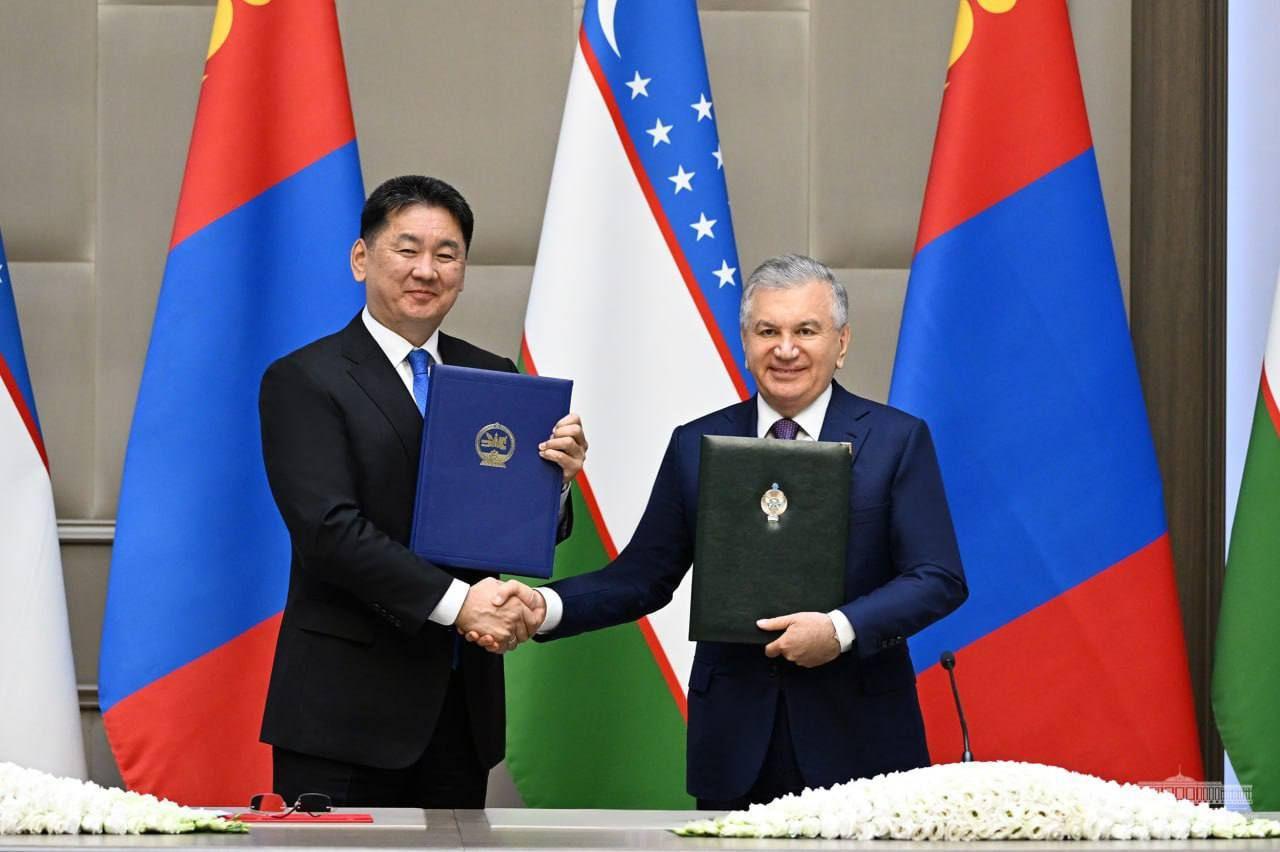 Substantial package of agreements signed to expand comprehensive Uzbek-Mongolian cooperation