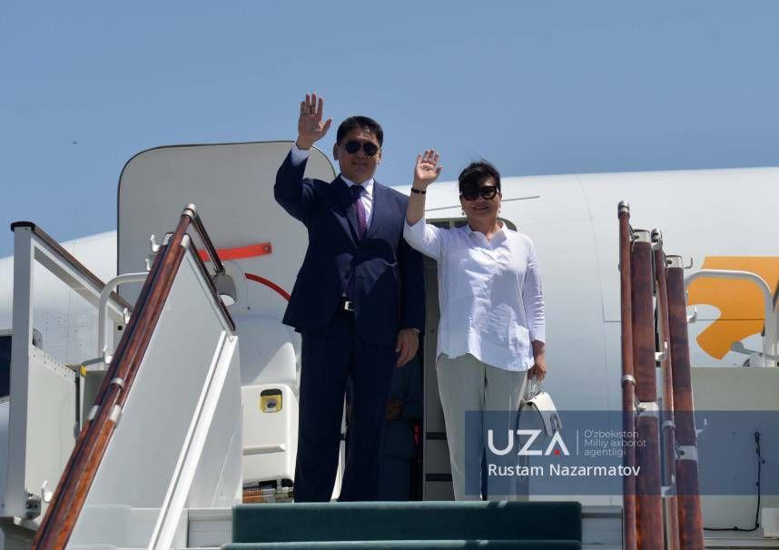 Mongolian President's visit to Uzbekistan ended