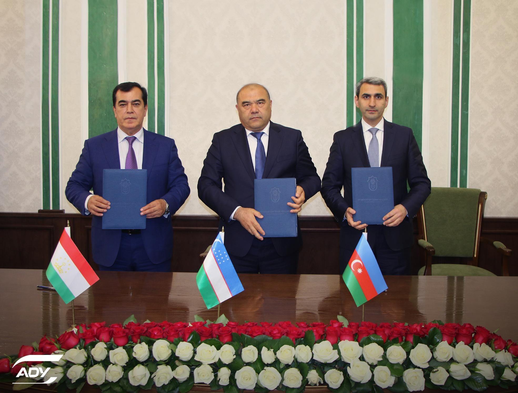 Azerbaijan, Uzbekistan and Tajikistan discussed attracting new cargoes to the Middle Corridor