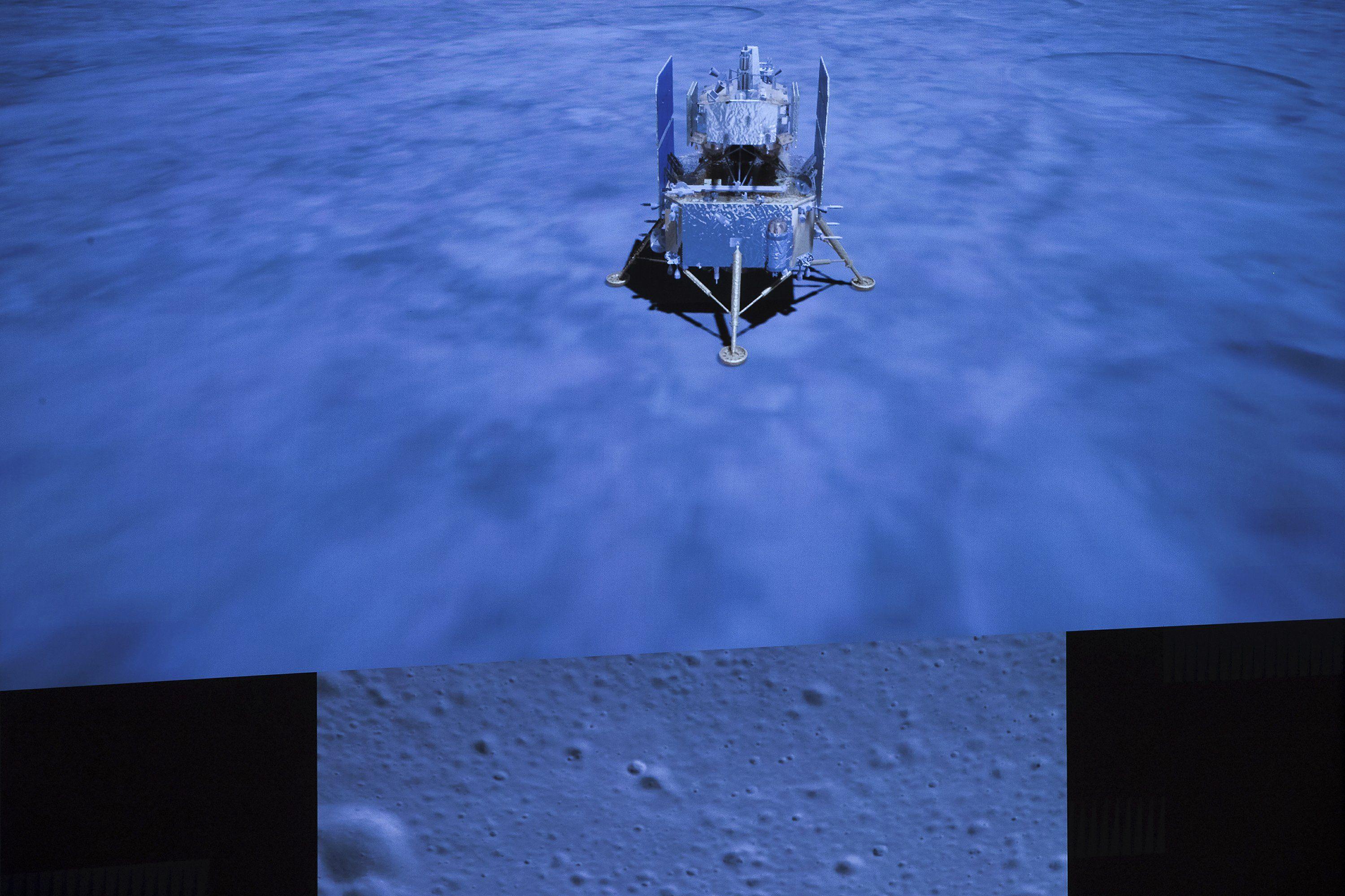 For the first time in history, a probe has travelled to the back side of the Moon