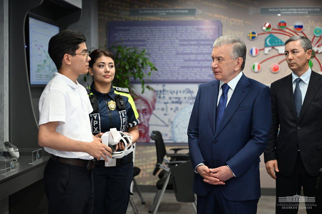 Shavkat Mirziyoyev familiarised himself with the work being carried out in the field of public safety