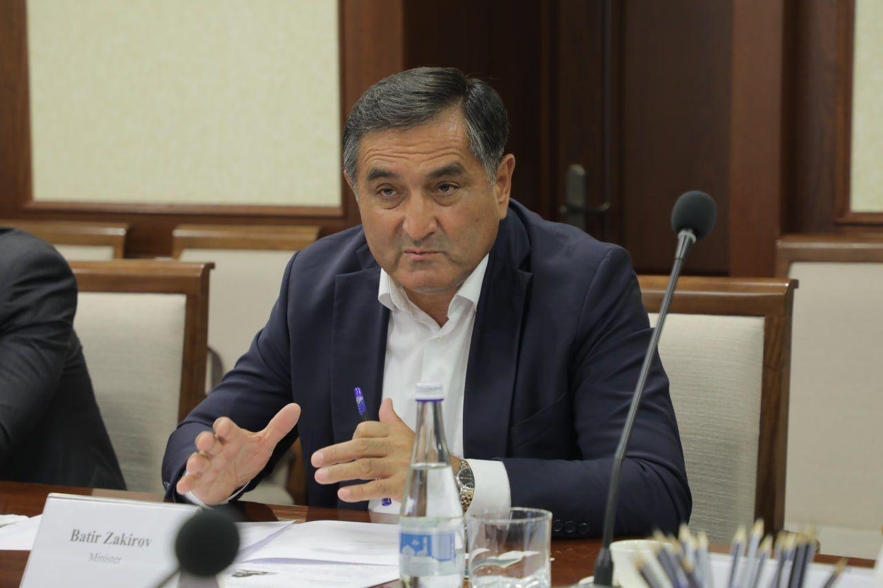 Minister of Construction, Housing and Communal Economy Botir Zakirov was released from his position