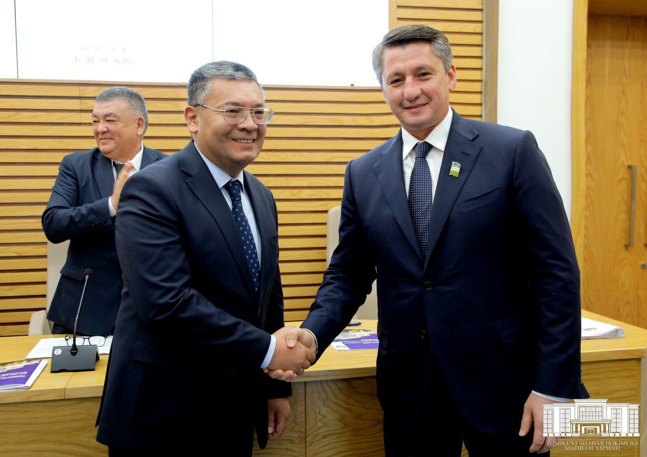 Tashkent city mayor Shavkat Umurzakov becomes a deputy