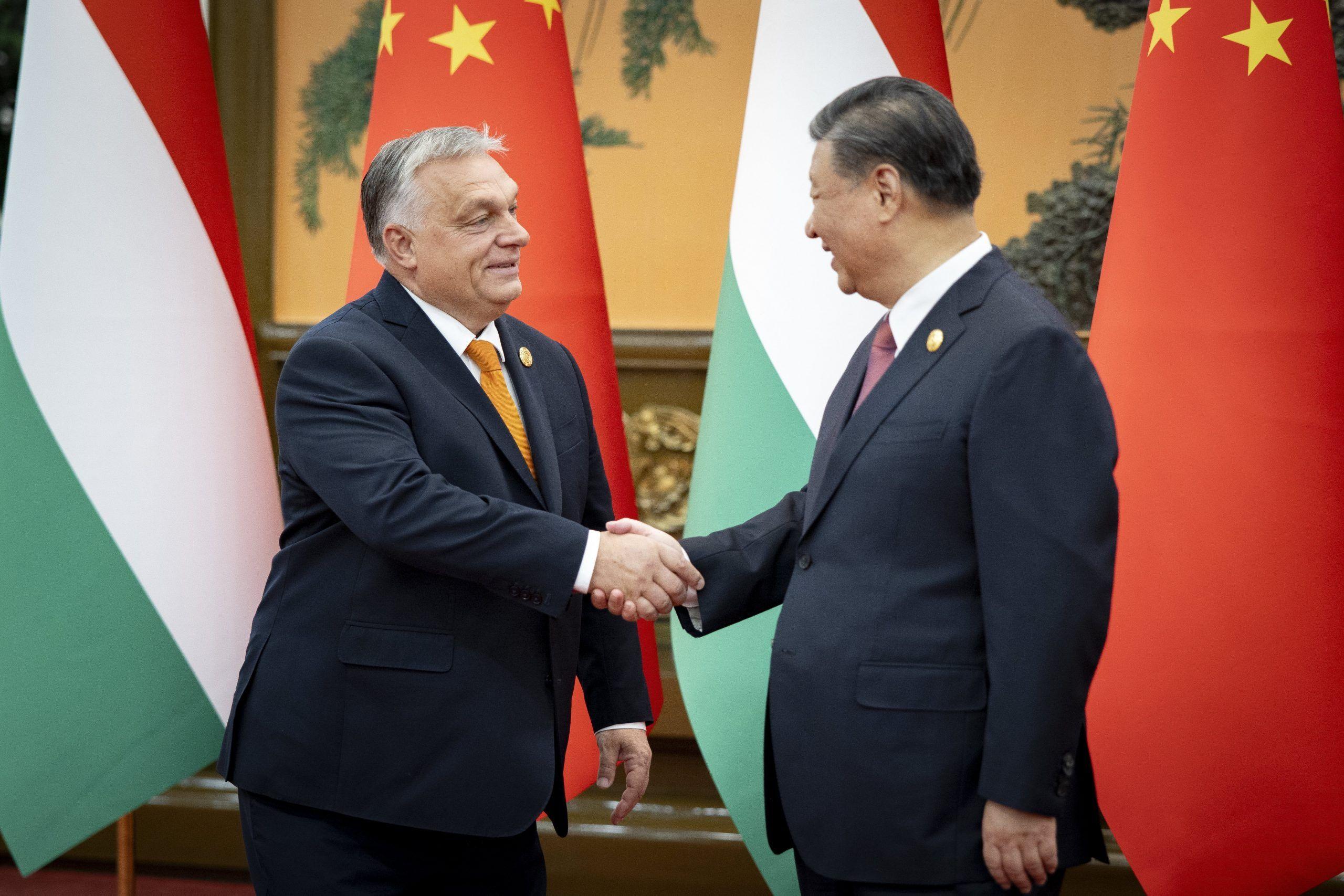 Hungarian PM Orban arrived in China