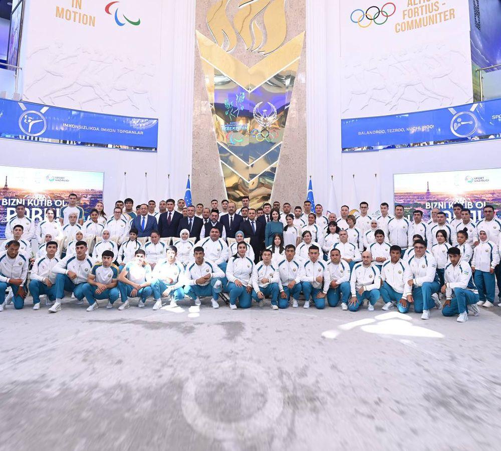 Uzbekistan Holds Send-off Ceremony for Paralympians Heading to Paris-2024