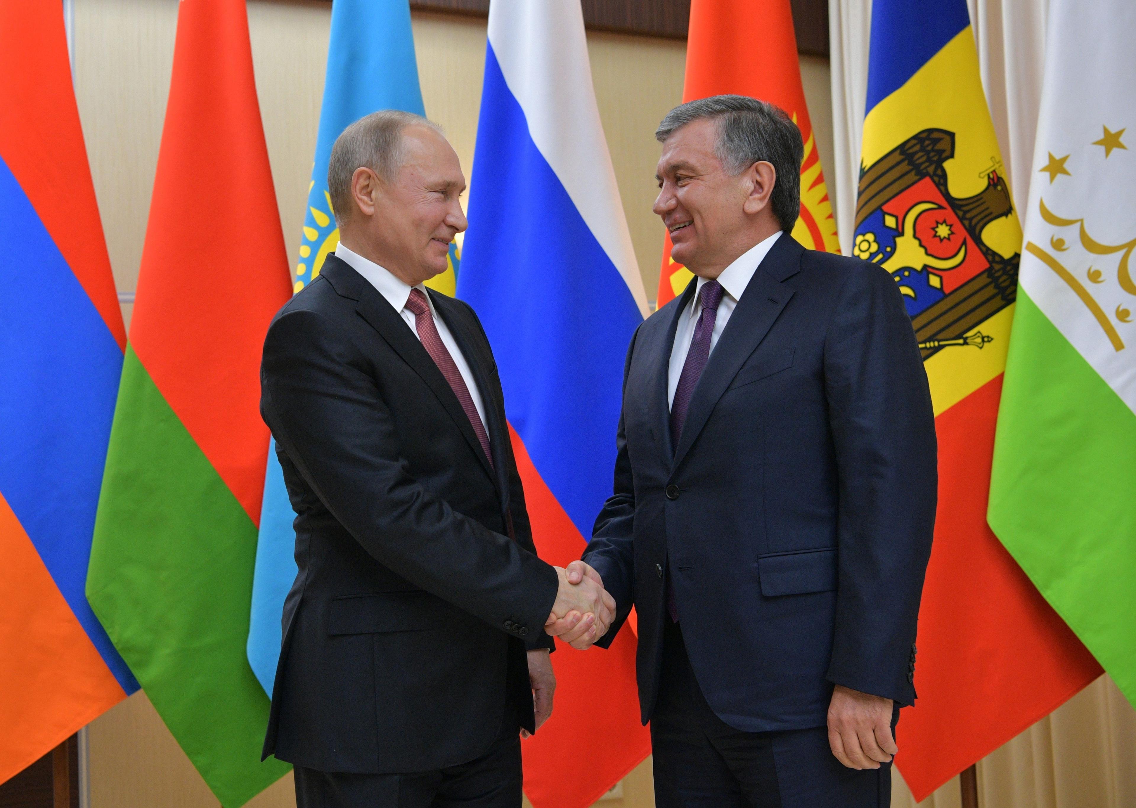 Leaders of Uzbekistan and Russia discussed current issues on the bilateral agenda