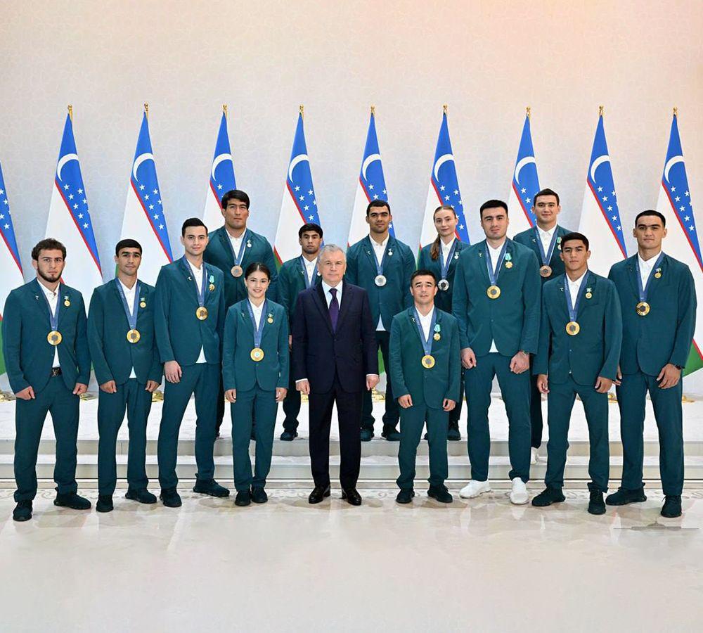 Olympic Champions Awarded by Presidential Decree