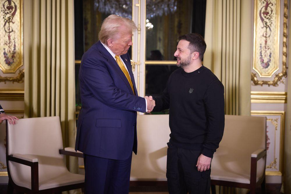 According to Zelensky, Trump can establish a "just peace"
