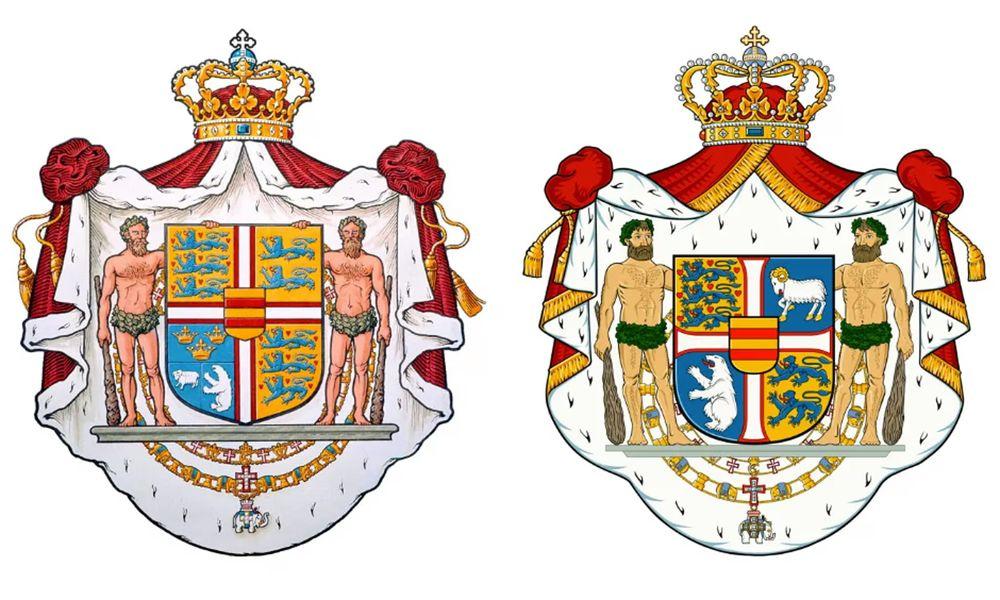 Due to Trump, the Kingdom of Denmark changed its coat of arms