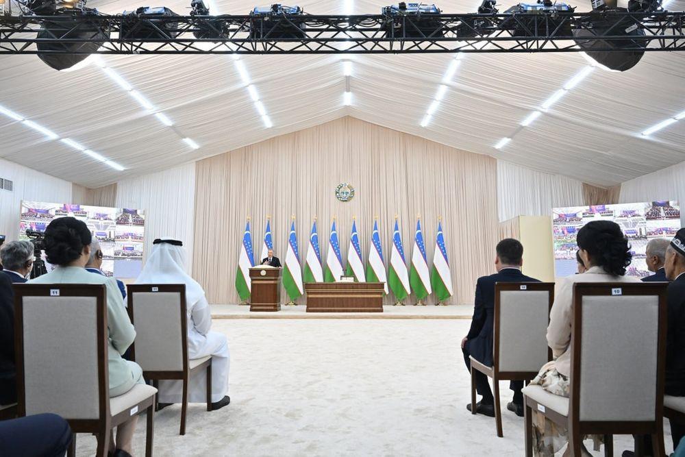 The President noted the achievements of young researcher E'zozbek Ozodov