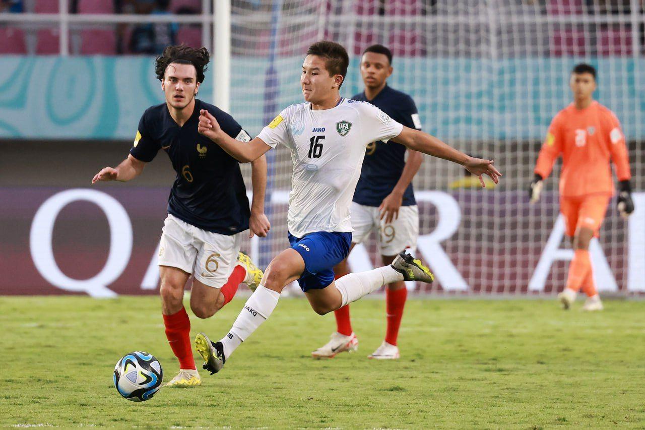ЧМ U-17: Узбекистан проиграл Франции в четвертьфинале