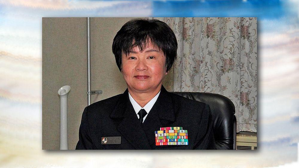 Japan makes its first ever promotion of a woman to the rank of Admiral