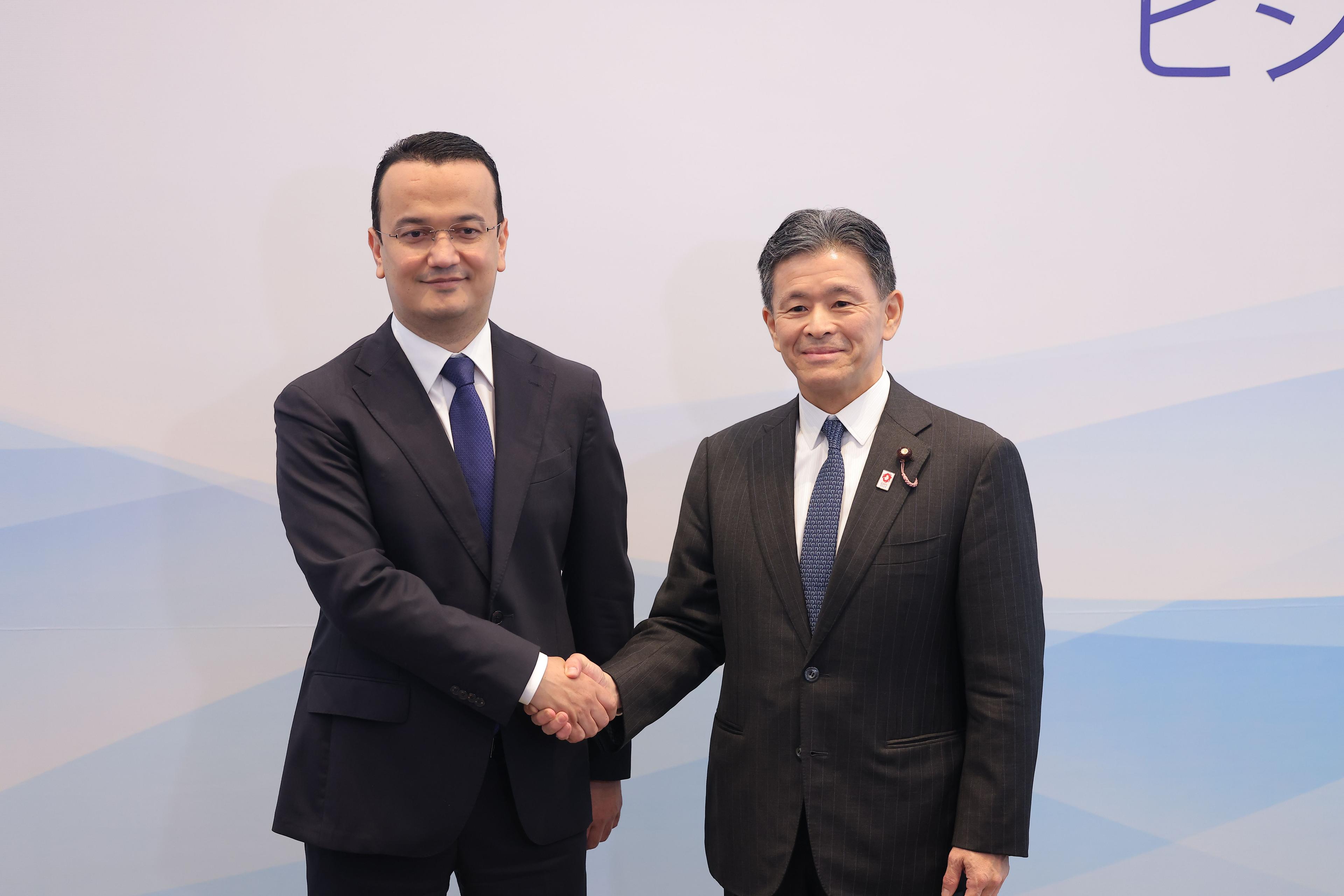 Определены новые инициативы делового сотрудничества между Узбекистаном и Японией