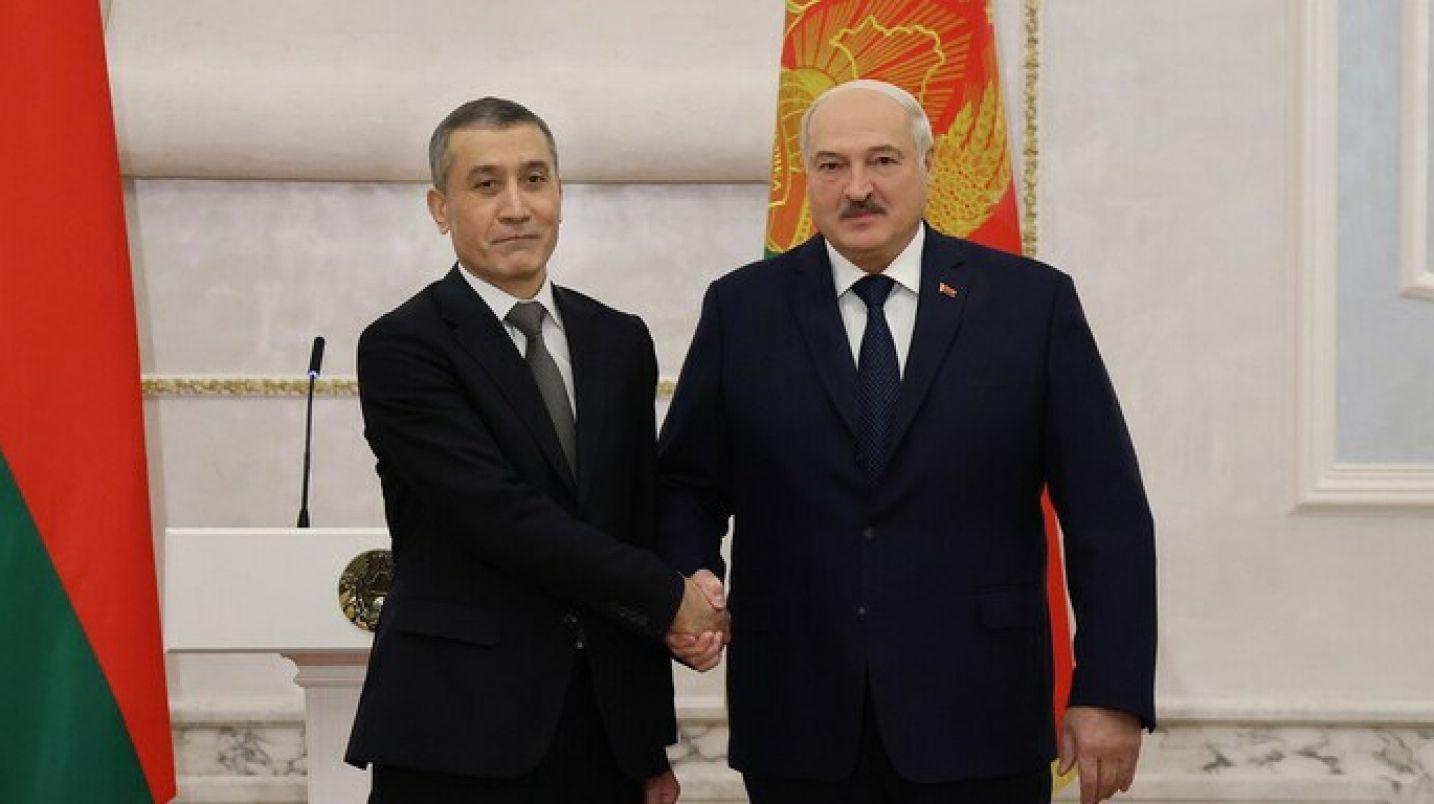 Belarus prezidenti O‘zbekiston elchisining ishonch yorliqlarini qabul qildi