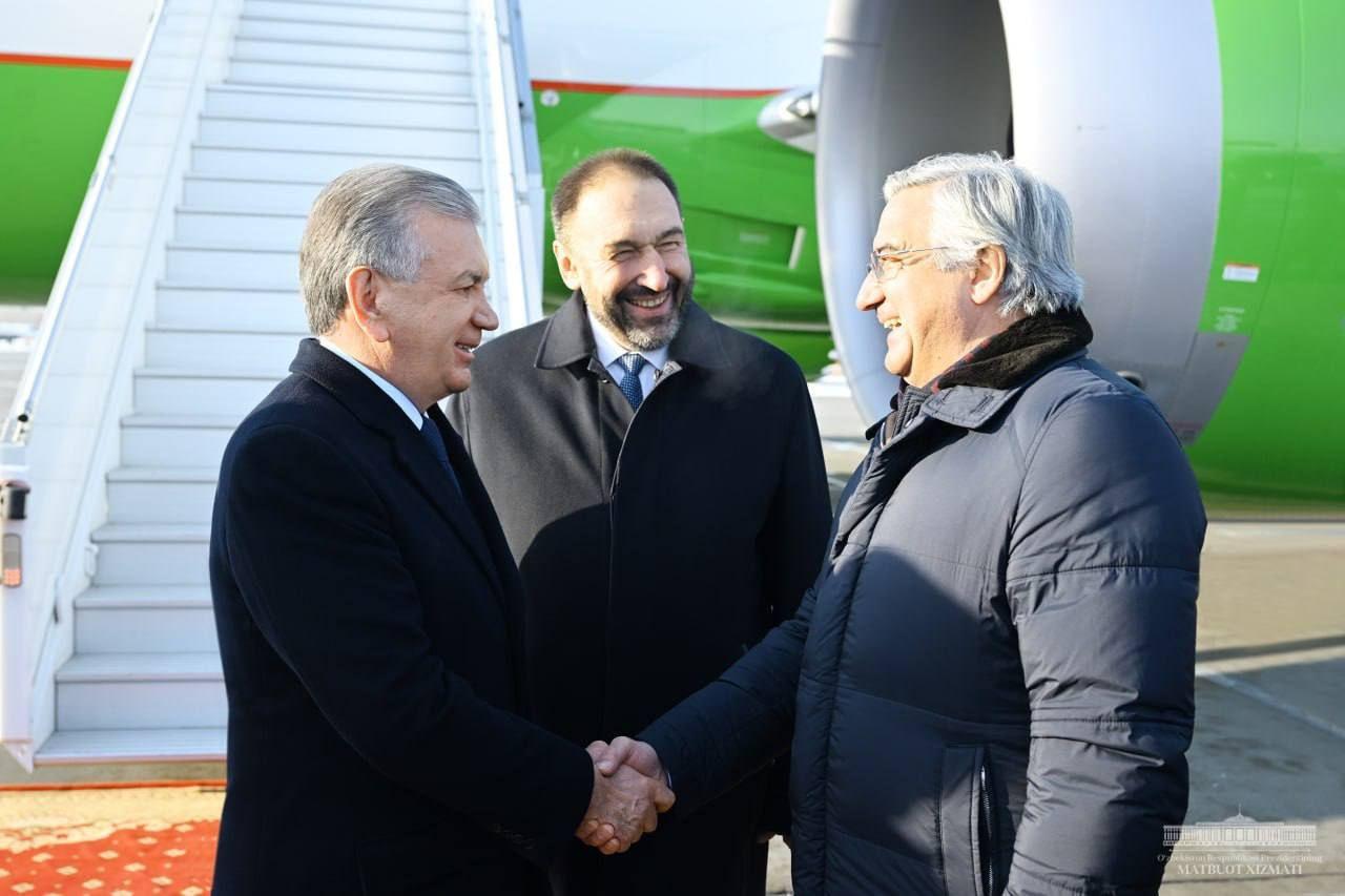 Shavkat Mirziyoyev arrived in Kazan on a working visit