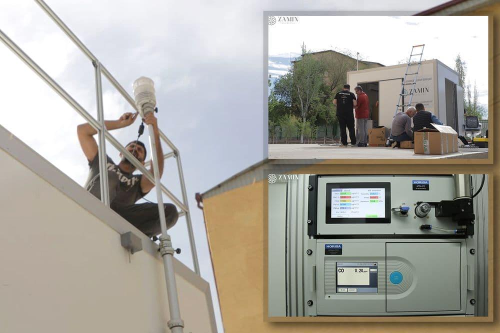 Air monitoring automatic stations have been installed in Nukus and Urgench
